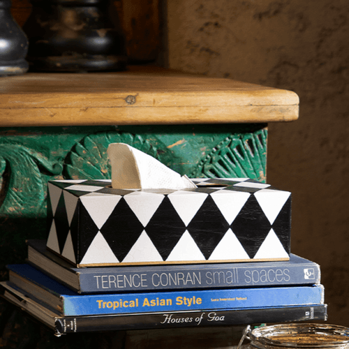 Checkers Tissue Box