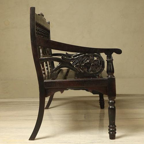 Morbi Slatted Bench - 2 seater