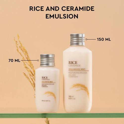 Rice & Ceramide Moisturizing Emulsion 70ml - Free