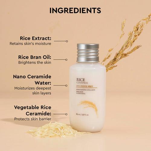 Rice & Ceramide Moisturizing Emulsion 70ml