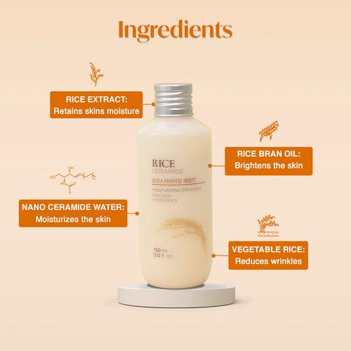 Rice & Ceramide Moisturizing Emulsion 150ml