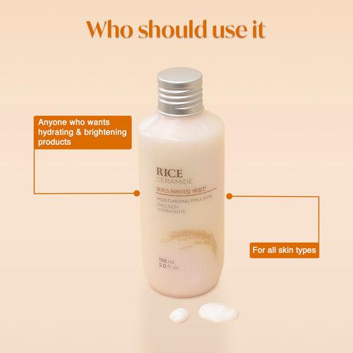 Rice & Ceramide Moisturizing Emulsion 150ml