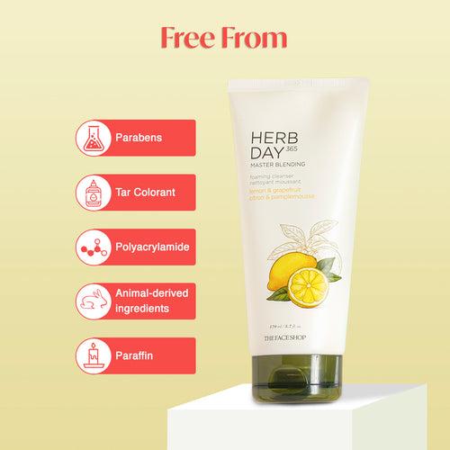 Herb Day 365 Foaming Cleanser- Lemon & Grapefruit 170ml