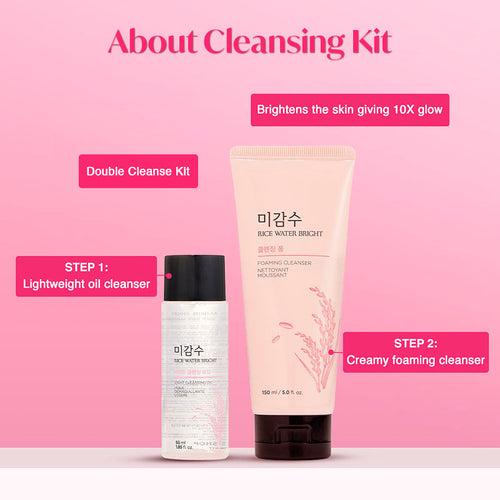 2 Step Rice Water Bright Cleansing Kit