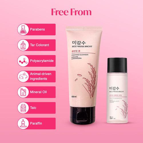 2 Step Rice Water Bright Cleansing Kit