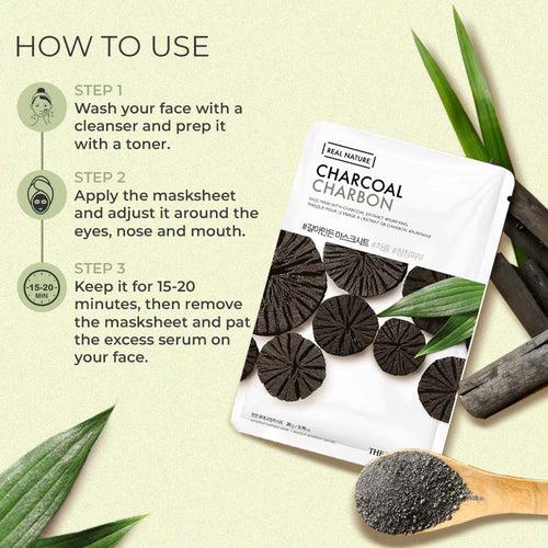 Real Nature Charcoal Face Mask