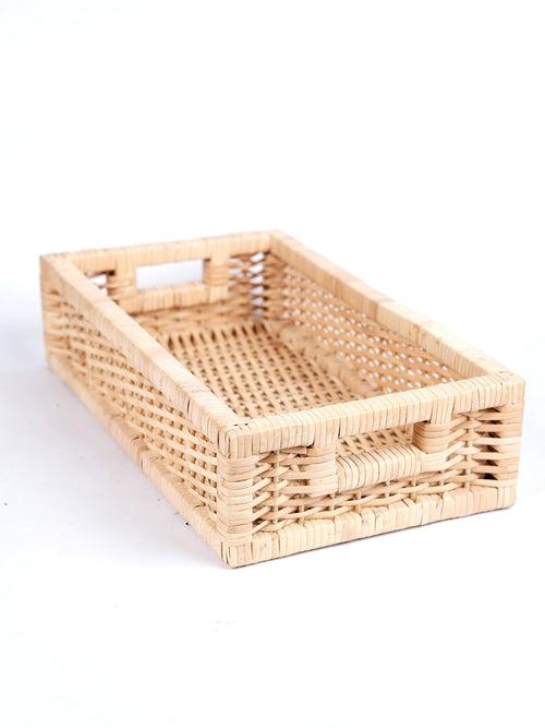 Hand Woven Small Rattan Wicker Basket for Fruits/Condiments