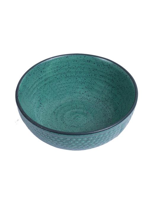 Green Studio Diamond 8 Inch Ceramic Bowl