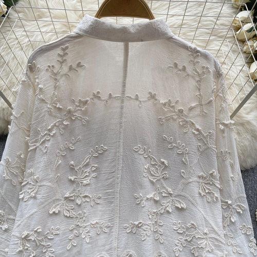 Levi Lace Embroidered Top