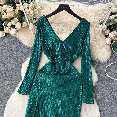 Mallory Sequin Dress