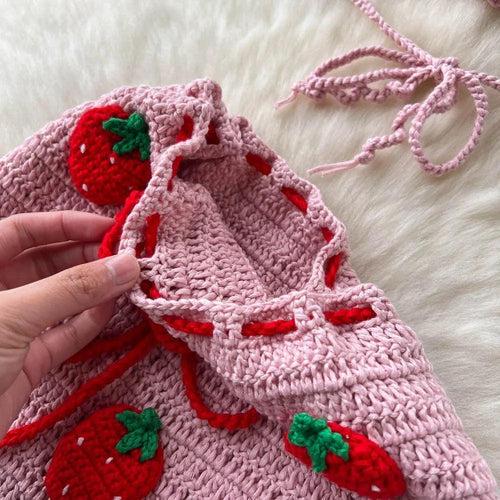 Strawberry Crochet Sets