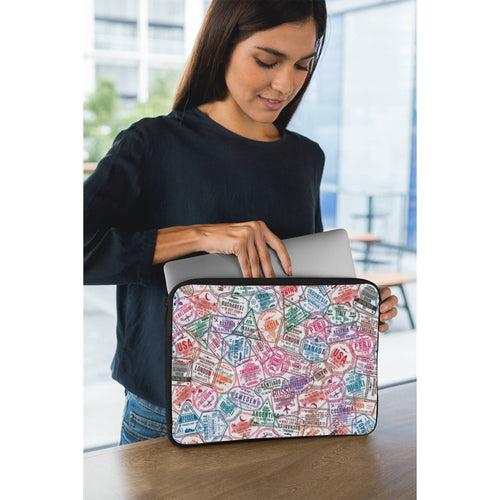 Stamp Barrage - Laptop Sleeve