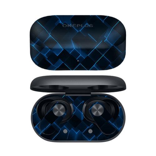 3d Cubes Blue - OnePlus Nord Buds 2R Skins