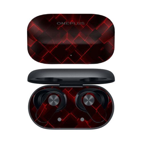3d Cubes Red - OnePlus Nord Buds 2R Skins