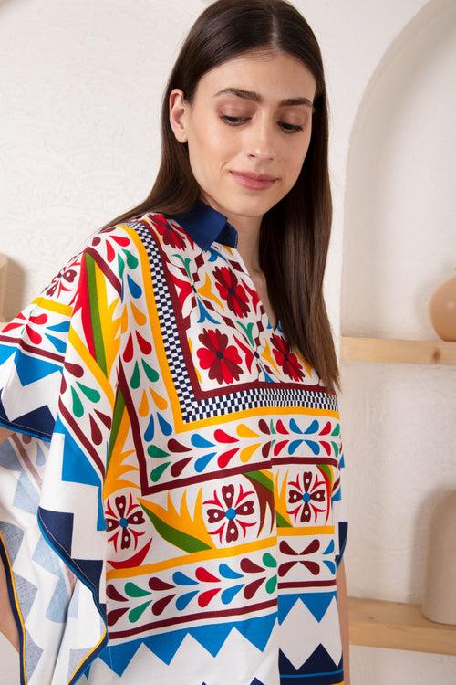 Kasumi Poncho Set