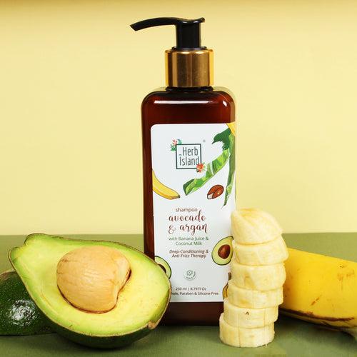 Avocado and Argan Shampoo and Hair Mask Combo