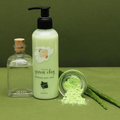 French Green Clay Body Wash