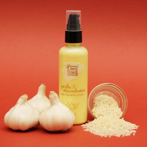 Garlic Macadamia Hair Lotion