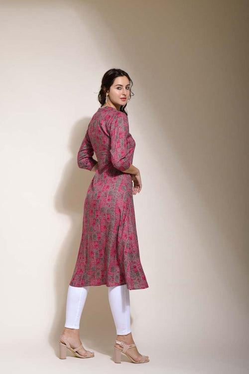 Viti rayon straight kurta