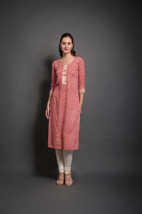 Sofia straight kurti