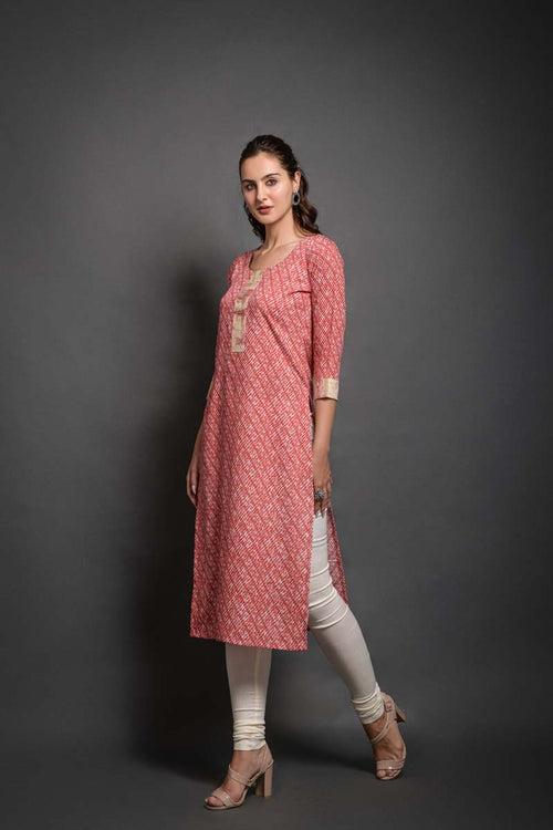 Sofia straight kurti