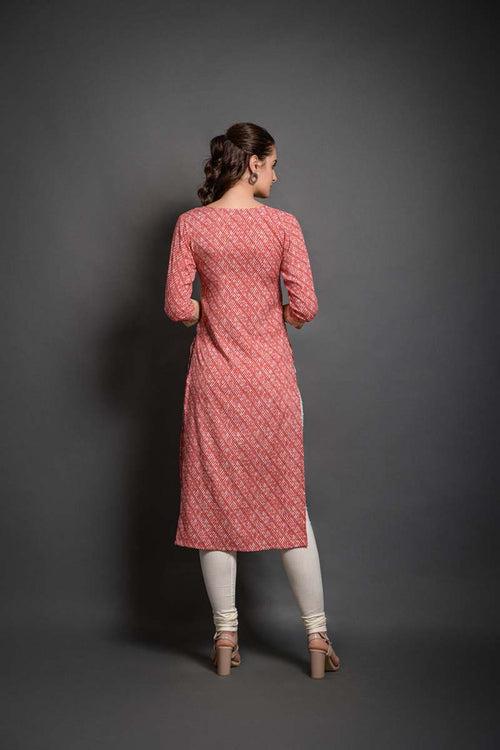 Sofia straight kurti