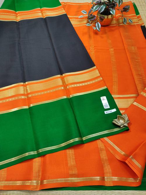 Pure Crepe Silk Saree #D5144