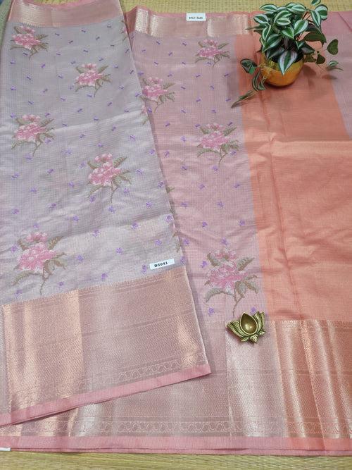 Kota Soft Tissue Saree #D5041