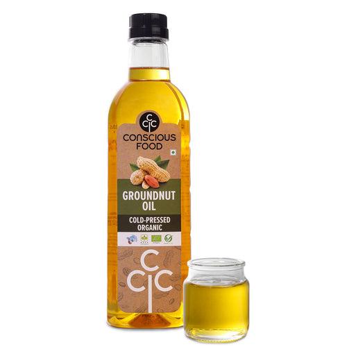 Pack of Groundnut Oil - 1L & Himalayan Multiflora Honey - 500g