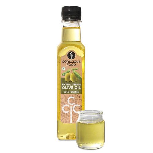 Pack of Extra Virgin Olive Oil - 250ml & Virgin Coconut Oil - 250ml