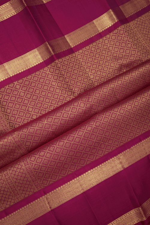 Neli Design Khaki Kanchipuram Silk Saree