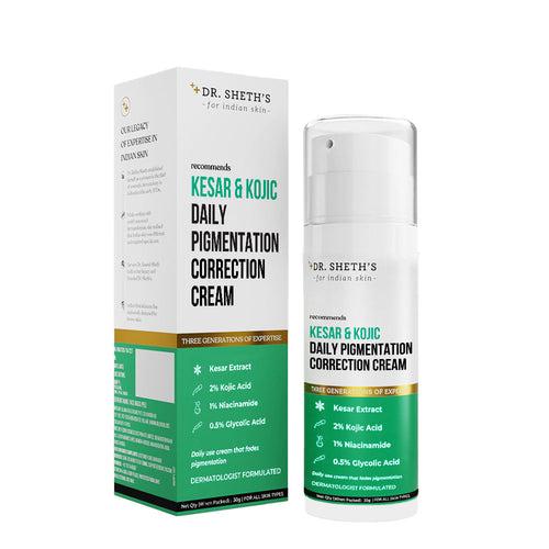 Kesar & Kojic Daily Pigmentation Correction Cream - Pack of 2