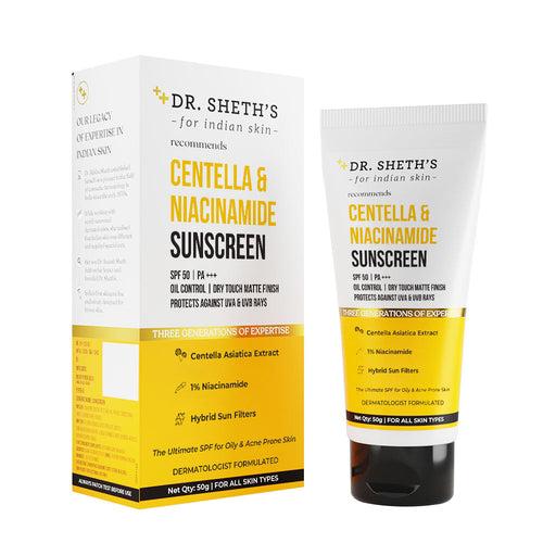 Centella & Niacinamide Sunscreen - Pack of 2