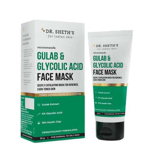 Gulab & Glycolic Acid Face Mask - 50g