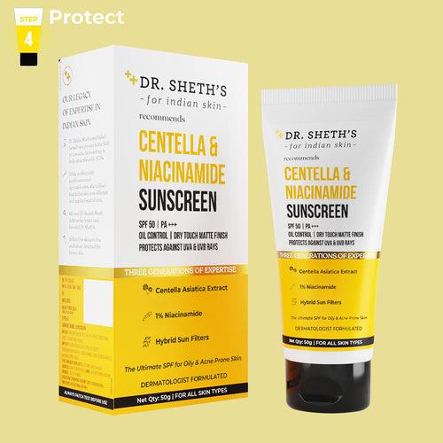 Centella & Niacinamide Sunscreen - Pack of 2