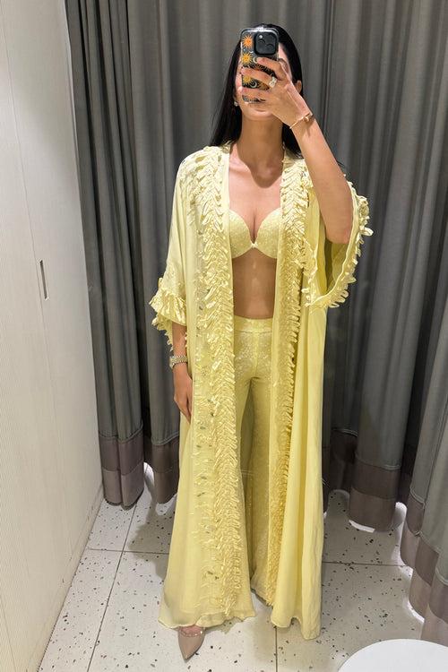 Yellow Cape Set