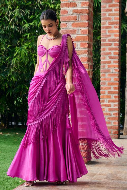 Layla Pre-Draped Saree