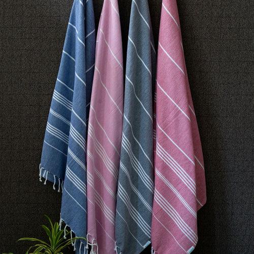 Basic Stripe XL Bath Towel - 94x177 CM