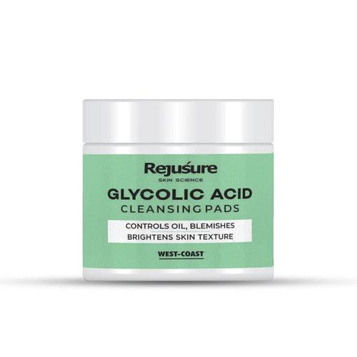 Rejusure Glycolic Acid Cleansing Pads - 25 Pads