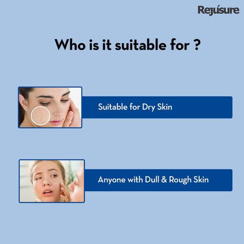 Rejusure Vitamin A + D Cream Moisturizes & Soothe Dry & Flaky Skin| Safe for Kids & Adults – 100gm