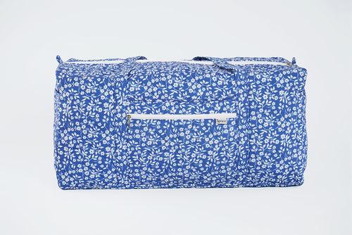 Large Travel Duffel Bag - Blue Willow