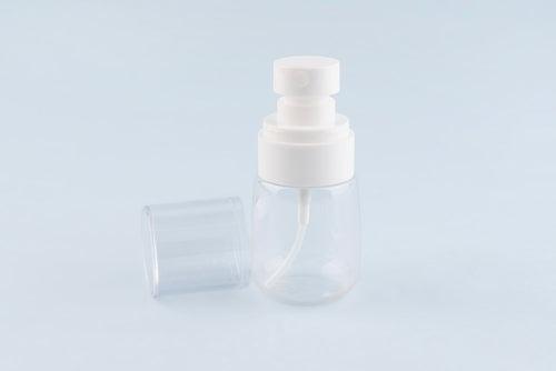 Transparent Spray Bottles - Set of 4