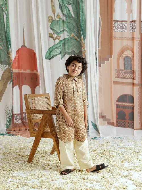 Zara Boys Kurta Set