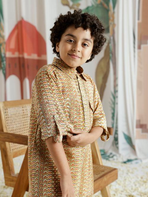 Zara Boys Kurta Set