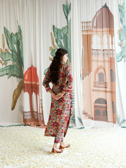 Mehak Straight Long Kurta with Pant