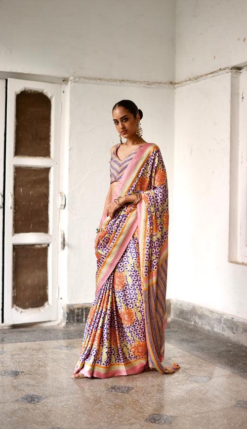 Neel Bahaar Saree