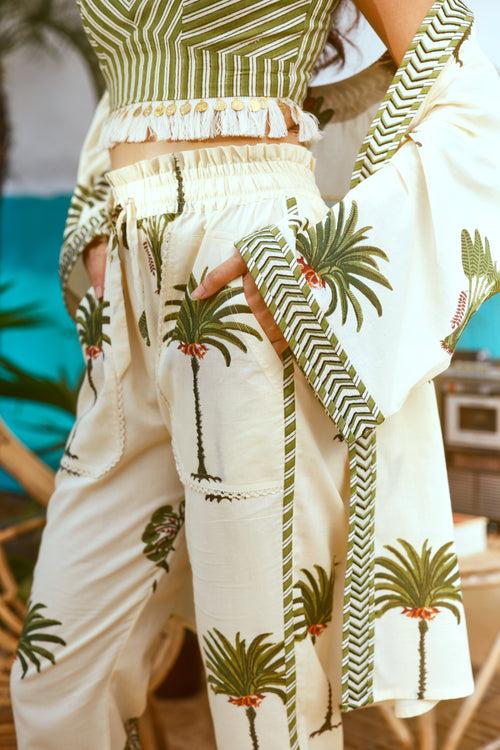 Green Palm Tree Cape