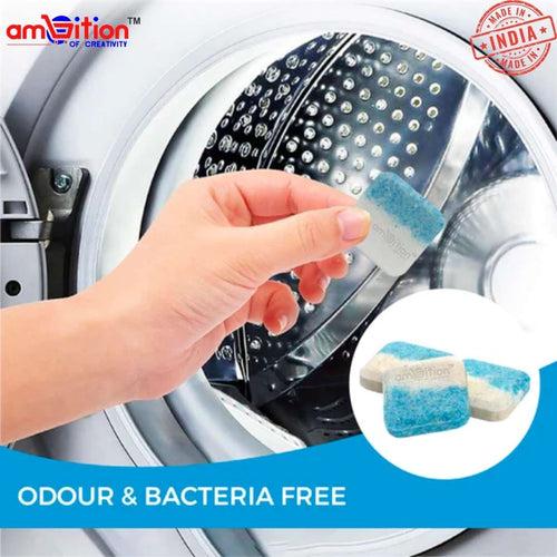 King O Clean™ - Washing Machine Deep Cleaning Tablets 3 Month Pack (Pack of 12)  with FREE Washing Machine Anti-Vibration Pad (Pack of 4)