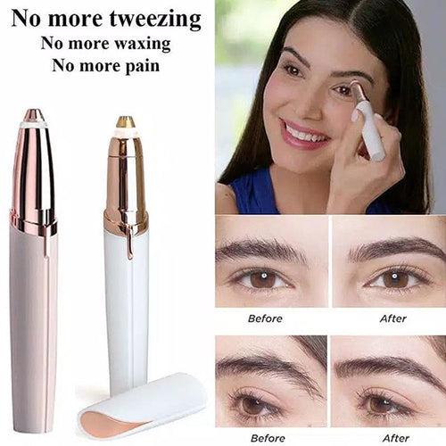 AOC™ AUTOMATIC PENCIL EYEBROW TRIMMER with Preinstalled light for precision work!