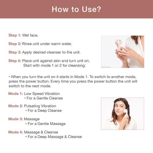 Cleanse Facial Cleanser & Massager